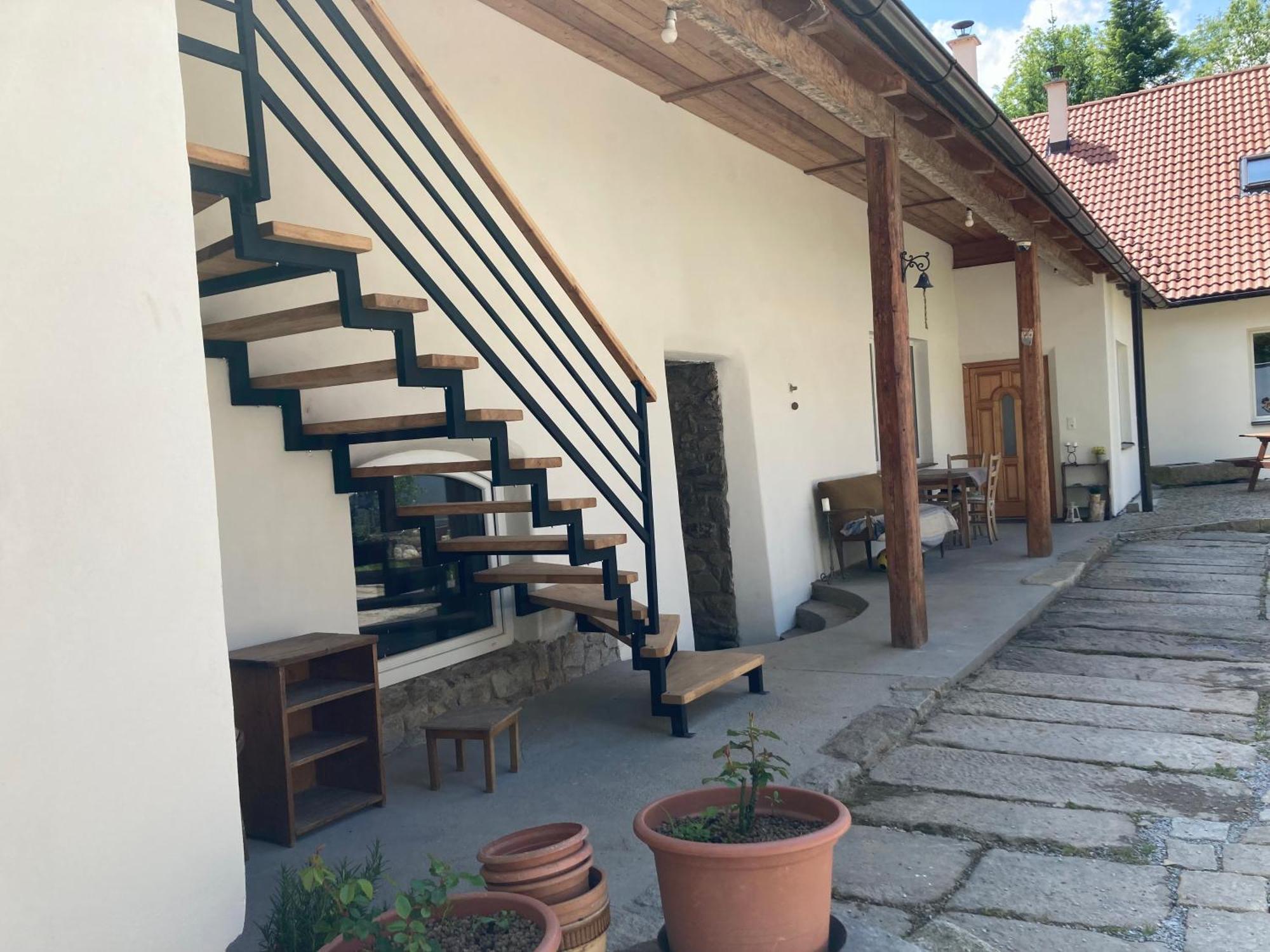 Ferienwohnung Na Mlejne Telč Exterior foto