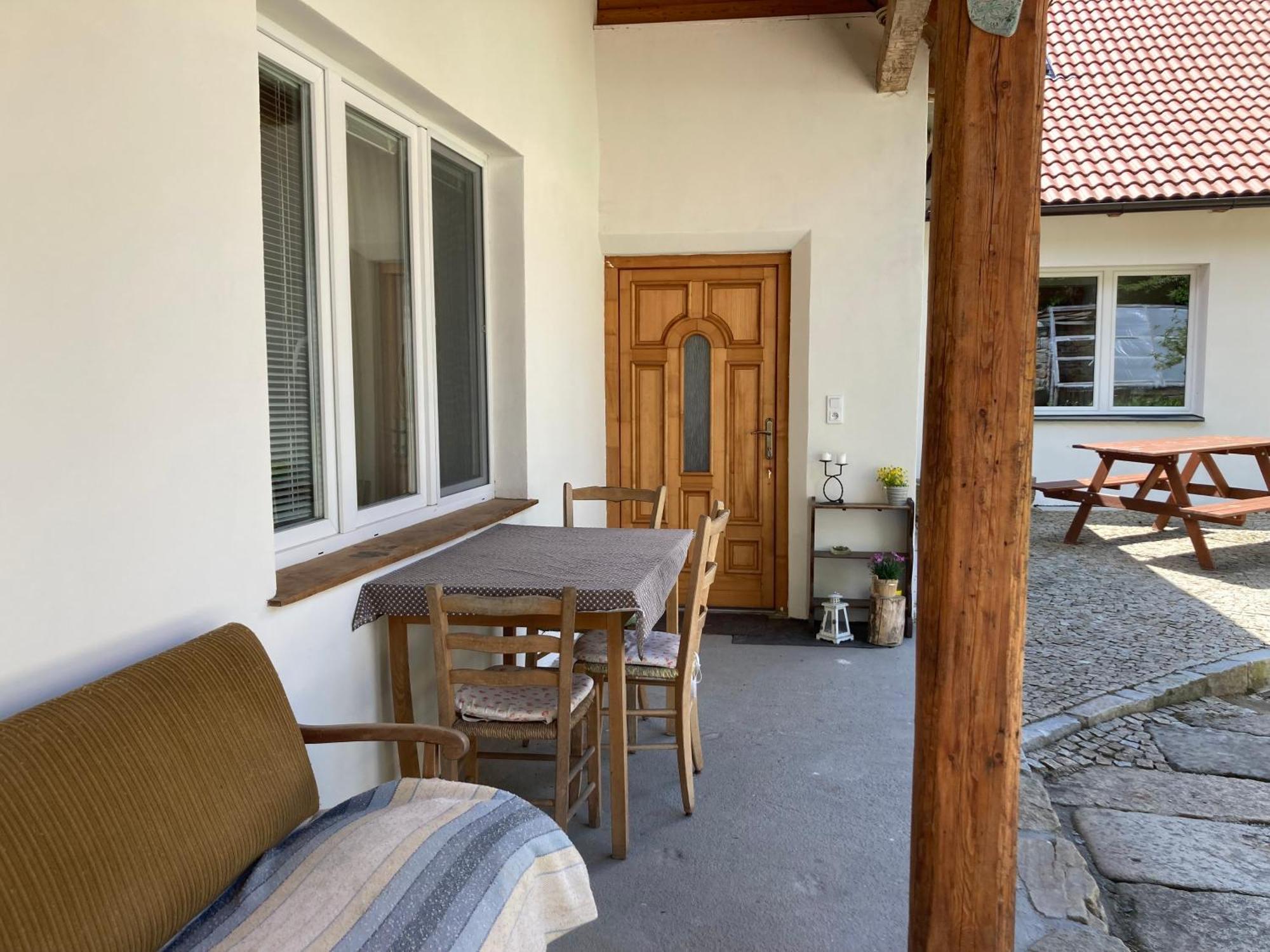 Ferienwohnung Na Mlejne Telč Exterior foto